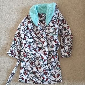 Like new Sanrio hello kitty robe